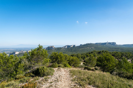 Randonnée autour des Baux-de-Provence Randonnée autour des Baux-de-Provence