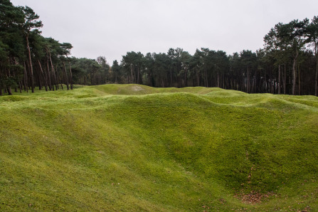 Mémorial de Vimy – Trous d'obus Mémorial de Vimy – Trous d'obus