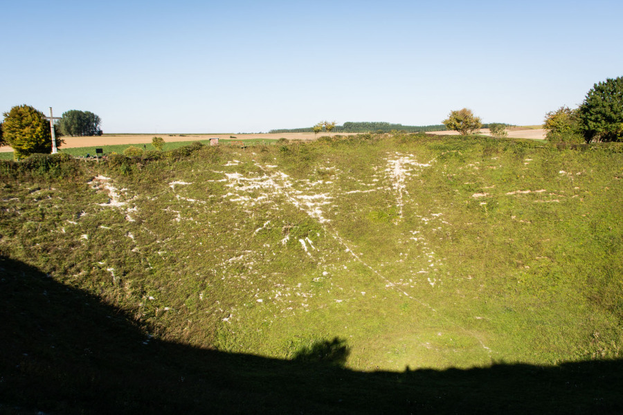 Trou de mine de La Boisselle Trou de mine de La Boisselle