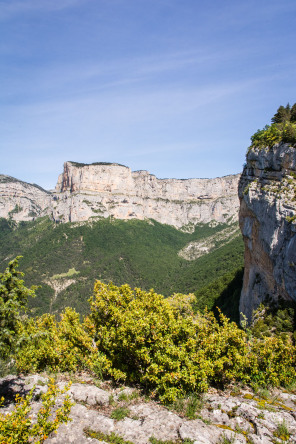 Randonnée depuis Bénevise jusqu'au point de vue sur le cirque d'Archiane