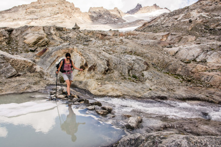 Randonnée jusqu'au lac du Grand Méan – Glacier du Grand Méan Randonnée jusqu'au lac du Grand Méan – Glacier du Grand Méan