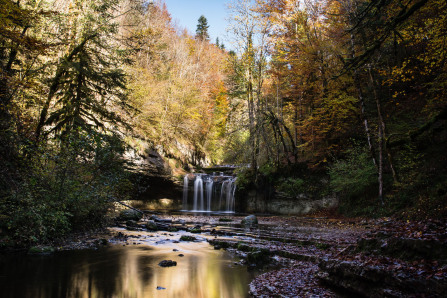 Cascades du Hérisson – Le gour Bleu Cascades du Hérisson – Le gour Bleu
