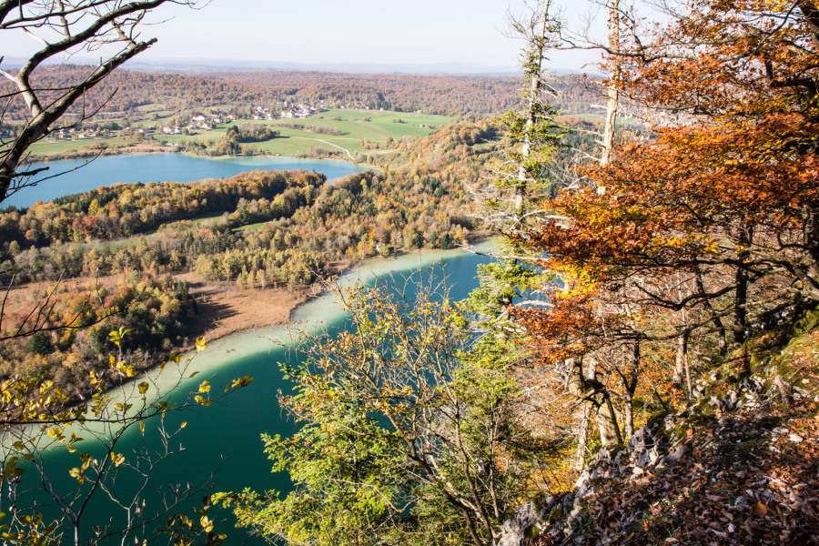 Randonnée des 4 lacs – Portion entre le pic de l'Aigle et le bélvédère des 4 lacs Randonnée des 4 lacs – Portion entre le pic de l'Aigle et le bélvédère des 4 lacs