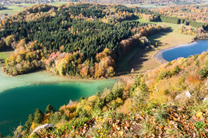 Vue depuis le belvédère des 4 lacs – Petit et Grand Maclu Vue depuis le belvédère des 4 lacs – Petit et Grand Maclu