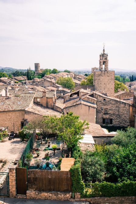 Cucuron – Vue depuis le donjon Saint-Michel