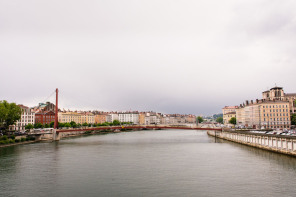 Presqu'île – Quais de Saône – Passerelle du Palais de Justice