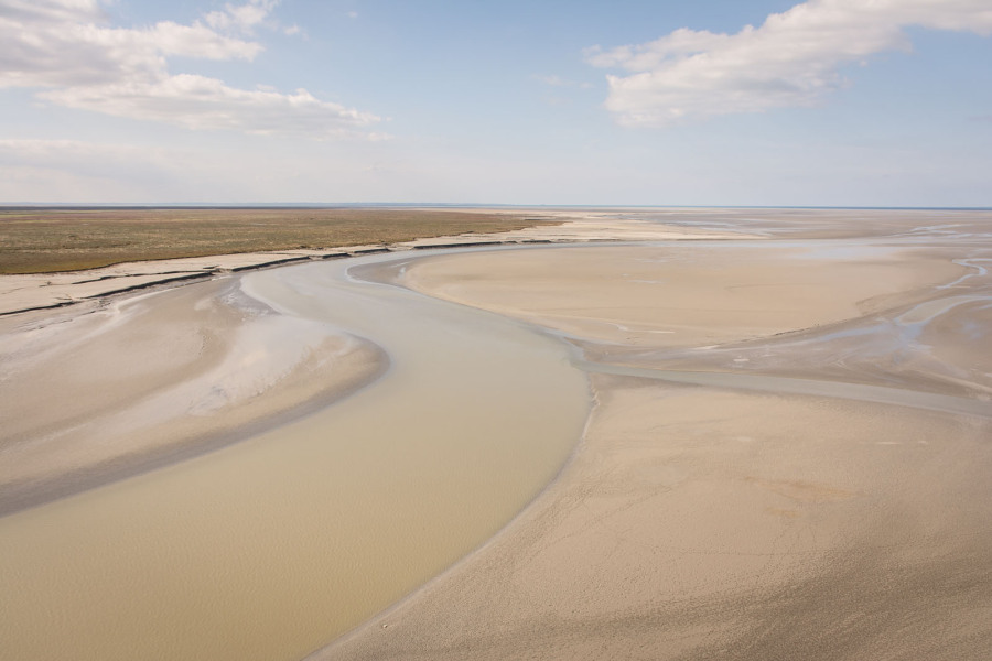 Mont Saint-Michel – Vue depuis la terrasse de l'ouest Mont Saint-Michel – Vue depuis la terrasse de l'ouest