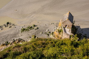 Mont Saint-Michel – Vue depuis la terrasse de l'ouest Mont Saint-Michel – Vue depuis la terrasse de l'ouest