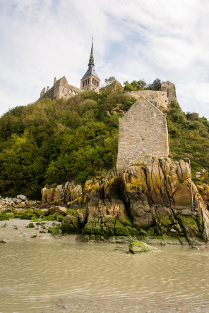 Vue du mont Saint-Michel depuis la baie Vue du mont Saint-Michel depuis la baie