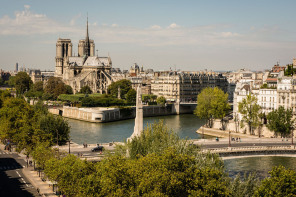 Vue depuis l'institut du monde arabe