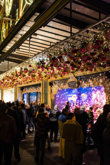 Vitrines de Noël des Grands Magasins