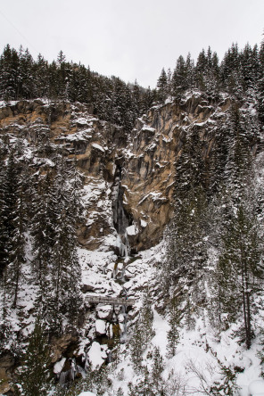 Balade vers la cascade de la Fraîche (janvier 2021)