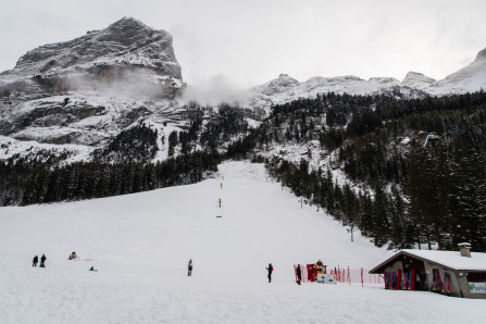 Camping <em>Le Chamois</em> en hiver