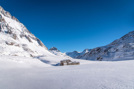 Randonnée du col de la Vanoise – Refuge du col de la Vanoise (janvier 2022)