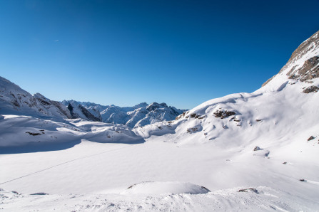 Randonnée du col de la Vanoise – Lac des Assiettes (janvier 2022)
