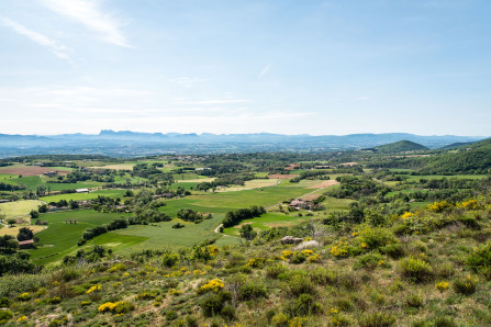 Randonnée entre Toulaud et le col des Ayes