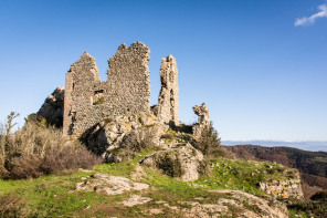 Ruines du château de Pierre Gourde Ruines du château de Pierre Gourde