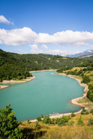 Randonnée du lac de Monteynard