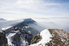 Randonnée de Font d'Urle en hiver – Puy de la Gagère Randonnée de Font d'Urle en hiver – Puy de la Gagère
