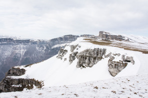 Randonnée de Font d'Urle en hiver Randonnée de Font d'Urle en hiver