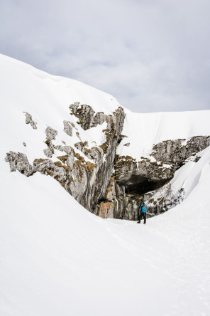 Randonnée de Font d'Urle en hiver – Glacière Randonnée de Font d'Urle en hiver – Glacière