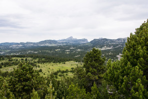 Trek autour des Hauts Plateaux – Vue depuis la Tête du Petit Jardin Trek autour des Hauts Plateaux – Vue depuis la Tête du Petit Jardin