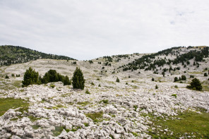 Trek autour des Hauts Plateaux – Entre les falaises au nord du pas de l'Aiguille et la plaine de la Queyrie Trek autour des Hauts Plateaux – Entre les falaises au nord du pas de l'Aiguille et la plaine de la Queyrie