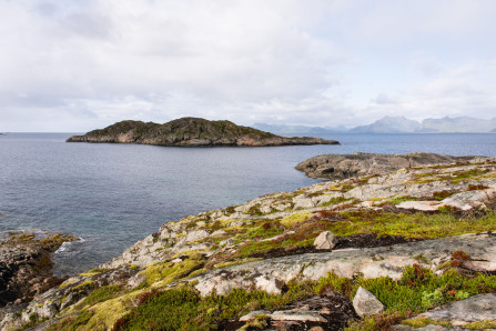 Route vers Henningsvær Route vers Henningsvær
