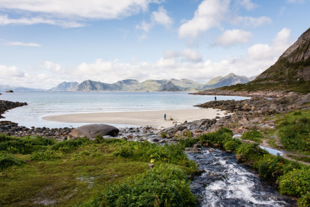 Plage de Rørvikstranda Plage de Rørvikstranda