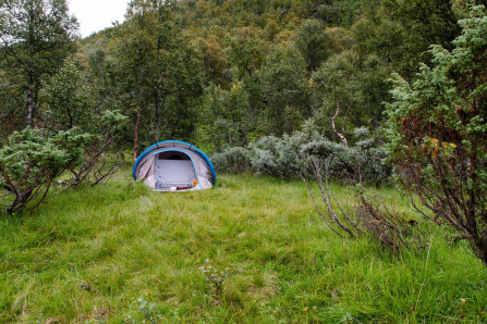 Camping sauvage dans le Telemark