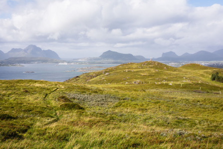 Randonnée d'Einangen à Mortsund Randonnée d'Einangen à Mortsund