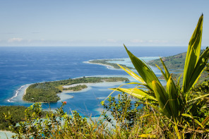 Vue depuis le mont Tapu Vue depuis le mont Tapu