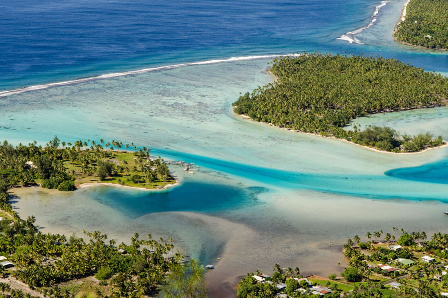 Vue depuis le mont Tapu Vue depuis le mont Tapu