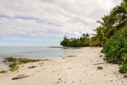 Plage à côté du marae Anini Plage à côté du marae Anini